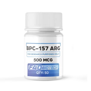 BPC-157 ARG – 500mcg x 50 Tablets (Certificate of Analysis, Second Image) – F40 Biotech Germany
